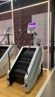Stair Master Cardio Machine Gym Équipement ménager Entraîneur d'escalier avec écran vidéo LCD