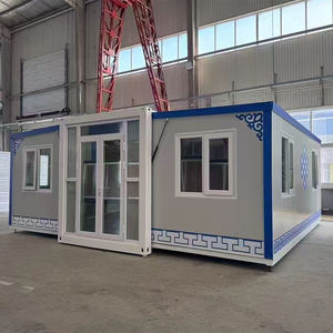 Villa en acier antisismique de 40 pieds personnalisée maison mobile préfabriquée de luxe en conteneur avec 3 ou 4 chambres à coucher pour les écoles et les centres commerciaux prêts à la vente - Product Image 3