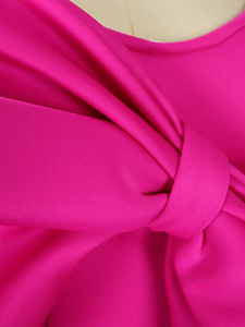<span class=keywords><strong>Robe</strong></span> Longue de Soirée 2024 pour Femme, Épaules Dénudées, Grand Nœud, Décolleté Plongeant, Manches Longues, Coupe Moulante Ajustée, Idéale pour Célébrités, Dîners d'Anniversaire et Grandes Occasions - Product Image 4