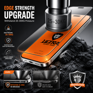 กระจกนิรภัย 2X ENHANCED ULTRA ARMOR Glass 9H ป้องกันแรงกระแ<span class=keywords><strong>ท</strong></span>กสำหรับ Samsung Galaxy S24 Ultra - Product Image 3