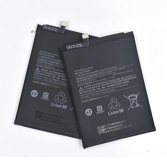 For Xiaomi Redmi Note9 Pro MAX BN52 5020mAh Note9 10X PocoX3 MI 9pro Mi10 Pro K30pro 10T Mi10 K30 Phone High Quality Battery