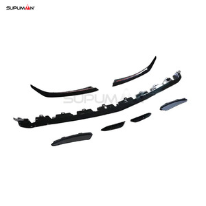 Kit de parachoques delantero de rendimiento negro brillante SPM ABS para <span class=keywords><strong>MERCEDES</strong></span> BENZ Clase <span class=keywords><strong>C</strong></span> w177 Kit de cuerpo de labio delantero accesorios de estilo <span class=keywords><strong>AMG</strong></span> <span class=keywords><strong>2019</strong></span> + - Product Image 3