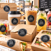 Étiquettes autocollantes personnalisées imperméables en rouleau, autocollants en PVC avec logo imprimé UV sélectif, étiquettes en vinyle pour l'emballage alimentaire et des boissons