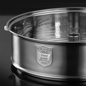 Cuisinière en acier inoxydable de haute qualité avec différentes tailles, support, casserole, <span class=keywords><strong>cuiseur</strong></span> <span class=keywords><strong>vapeur</strong></span>, plaque lourde, meilleure qualité, polissage durable, cuiseurs <span class=keywords><strong>vapeur</strong></span> - Product Image 5