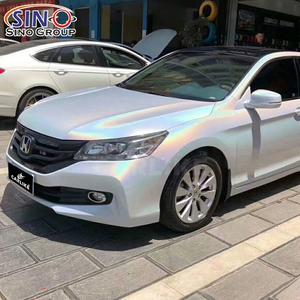 Nuovo Design olografico iridescente 1.52*18M auto adesivo lucido iridescenza Laser involucri in vinile - Product Image 3