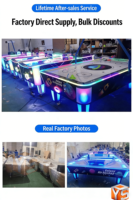 Table de hockey sur air 3 en 1 ZDYS, fabrication directe d'usine, fabriquée en Chine