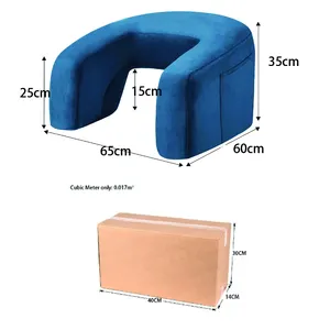 Soft Tablet Reading Pillow Stand With Cushion Bag Portable Laptop Stand For Bed Sofa Wooden Lap Desk For Reading Book Stand
