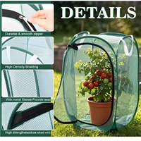 Cages anti-insectes pour semis domestiques, filets de protection rétractables anti-oiseaux pour champs de légumes et fruits verts