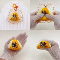 Mini Onigiri Squishy, jouet anti-stress, boule de riz, jouet sensoriel pour soulager la pression, cadeau