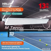 Luz LED antideslumbrante de 200W IP66 para cancha de bádminton, iluminación para deportes de interior, OEM de fábrica