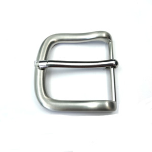 Hebilla de Cinturón de Aleación de Zinc de 40 mm con Acabado Plateado y Logotipo Personalizado al por Mayor, Precio de Fábrica, Hebilla de Alta Calidad OEM - Product Image 4