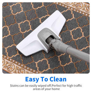 แผ่นรองพื้นครัวลายตาข่ายรูปสี่เหลี่ยมผืนผ้า ผลิตจากโพลีเอสเตอร์ กันน้ำ กันลื่น สำหรับใช้ในครัว - Product Image 5