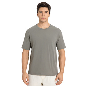 Casual Men's Sports Short-Sleeved Top Outdoor Running Lightweight Breathable Loose All-Match Fitness <strong>T</strong>-<strong>Shirt</strong> Fleece <strong>3D</strong> Pattern - Product Image 1