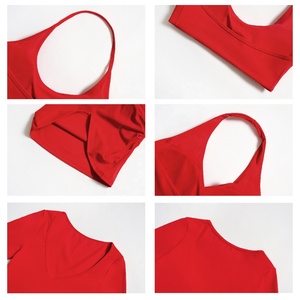 Completo Sportivo da Donna con Top a Collo Alto e Maniche Lunghe, Pantaloncini a Vita Alta e Leggings per Yoga e Fitness - Product Image 6