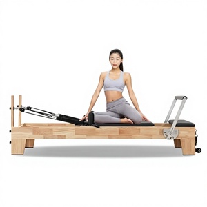 Matériel de sport Pilates : <span class=keywords><strong>Lit</strong></span> de Pilates, Barre d'escalade, Barrel, Step de stabilité, Style australien, pour rééducation, yoga à domicile et mise en forme corporelle, modèle - Product Image 1