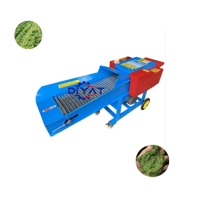 hot sale farm electric grass straw crushing and grinding machine