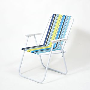 <span class=keywords><strong>Chaise</strong></span> de <span class=keywords><strong>camping</strong></span> robuste, pliable et portable, design personnalisé, couleur réglable, avec pieds en métal complets pour l'extérieur - Product Image 1