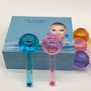 Masajeador de globos de hielo facial de 5cm/Bola de masaje de vidrio como herramienta de belleza para la piel - Product Image 6