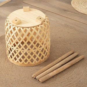 Pot de plantes maison pas cher <span class=keywords><strong>rotin</strong></span> d'intérieur jardin en bois vente en gros métal support réglable jardinières en céramique et Pot de fleurs - Product Image 4