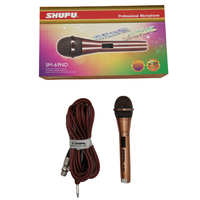 SHUPU mikrofon berkabel ketepatan tinggi SM-69ND kebisingan rendah dinamis untuk mengajar untuk kuliah kelas pabrik harga promosi XLR