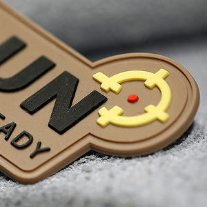 맞춤형 의류 모자 로고 패치 3D 제기 PVC 고무 스포츠 실리콘 고무 로고 특징 모조 다이아몬드 후크 루프 고정 - Product Image 6