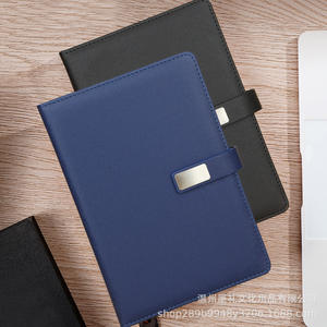 Agenda de Negocios de Cuero, Organizador, Papel de 80g, Encuadernación Inalámbrica Perfecta, Cuaderno Portátil Personalizable con Impresión de Logotipo - Product Image 4