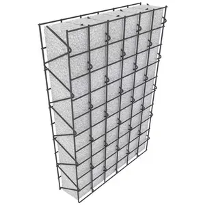 Polystyrene galvanized EPS foam wire mesh sandwich panel