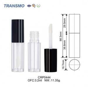 3ml <b>clear</b> Lip <b>Gloss</b> Wand Tubes Custom logo Lipgloss Tubes Container Mini Empty Lip <b>Gloss</b> Tubes - Product Image 2