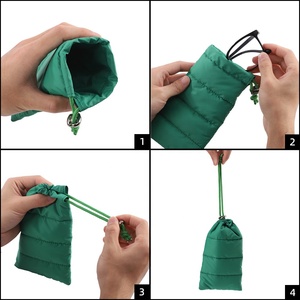 Tragbare Polyester-Brillentasche Personalisierter Brillenbeutel Sonnenbrillenetui Optische Brillentasche Brillenzubehör-Organizer für Täglichen Reisegebrauch - Product Image 5