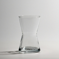 Logo personnalisable tasse en verre Design moderne Original importé turc entonnoir taille whisky et bière tasse