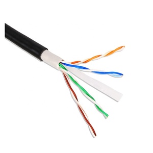 Cable <span class=keywords><strong>UTP</strong></span> Cat6 para Exteriores de la Mejor Calidad, 1000 pies, 23 AWG, <span class=keywords><strong>Cobre</strong></span> Sólido, Impedancia <span class=keywords><strong>100</strong></span>, Certificado CE, 305 m, Cubierta Gris/Negra - Product Image 3