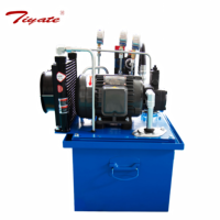 Groupe hydraulique à pompe à piston à déplacement variable avec refroidissement par ventilateur pour compacteur routier