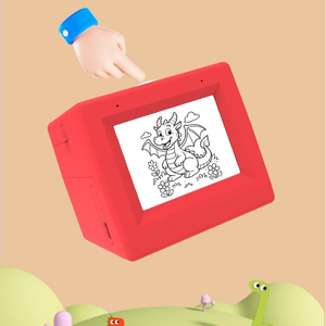 เครื่องพิมพ์สติกเกอร์ AI Sticker Box เครื่องพิมพ์ฉลากความร้อนขนาดเล็ก AI Voice Stickerbox พร้อมหน้าจอแสดงผล เครื่องพิมพ์สติกเกอร์แบบพกพาอัจฉริยะไร้หมึกสำหรับใช้ในบ้าน - Product Image 3