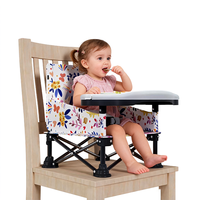 Ensemble de chaises de repas pour bébés et enfants Prodigy - Chaise de repas pour bébé réglable en hauteur pour l'alimentation des bébés, design pliable et gain de place