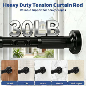 ARODDY Factory Direct <span class=keywords><strong>Tringle</strong></span> de Douche Télescopique 28mm à <span class=keywords><strong>Fixation</strong></span> Rapide pour Salle de Bain et Cabine de Douche - Product Image 6