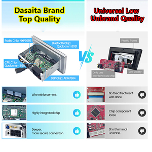 <span class=keywords><strong>Dasaita</strong></span> <span class=keywords><strong>Multimedia</strong></span> 9 Zoll Android Car Player DVD Auto Video GPS Touchscreen Radios Drahtloses Carplay für Toyota Pruis 2009-2013 - Product Image 4