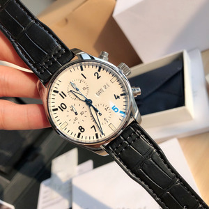 Nouvelle montre mécanique classique pour homme avec mouvement de qualité supérieure 7750 et revêtement anti-reflet bleu clair double couche - Product Image 1