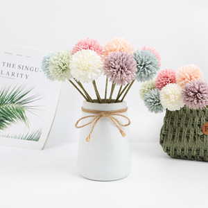 Bouquet de fleurs artificielles en soie Guanyi, chrysanthèmes, couleurs macaron, décoration de mariage, ornements de table, accessoires de photographie - Product Image 3