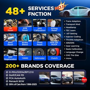 AUTEL MaxiSYS MS909 S2 Verbeterde PID-analyse Volledige systeemdiagnose <span class=keywords><strong>48</strong></span>+ Service ECU-programma Topologie 3.0 voertuigdiagnosetool - Product Image 4