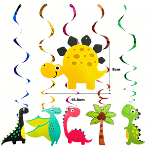 Decorazioni <span class=keywords><strong>per</strong></span> <span class=keywords><strong>Feste</strong></span> di Compleanno a Tema Dinosauri, Articoli <span class=keywords><strong>per</strong></span> <span class=keywords><strong>Feste</strong></span> a Tema Giungla e Safari <span class=keywords><strong>per</strong></span> Bambini e Bambine - Product Image 2
