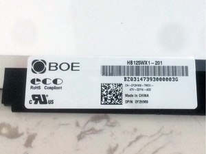 BOE HB125WX1-201 จอ LCD ขนาด 12.5 นิ้ว ความคมชัด 500:1 แบบ TN สำหรับโน้ตบุ๊กและแอปพลิเคชันจอแสดงผลแบบฝังตัว - Product Image 4