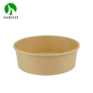 Mangkuk Kertas Ramah Lingkungan Kfraft Lapisan PE Bulat 16oz 24oz 32oz - Product Image 6