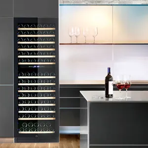 Factory Supply Wine Cooler Fridge Wine Cellar Manufacture Wine Fridge Dual Zone Refrigerator