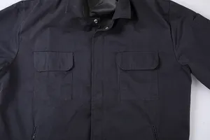 تصميم قماش مخصص رجل موحد ورشة عمل طويلة الأكمام ارتداء قميص العمل المقاوم