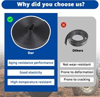 Kit de bordure de garde-boue B6-0170-0 avec encoches pour boulons, kit de bordure de garde-boue pour Volkswagen VW basé sur des buggy des dunes de 25 pieds
