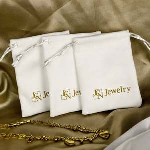 9 couleurs, 11 tailles, petite pochette à cordon de serrage 8x10 cm, sac en velours personnalisé avec logo pour bijoux, montres, colliers, emballage de mariage et de cadeaux - Product Image 4