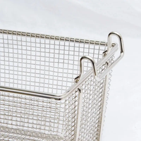 Panier à frire en acier inoxydable 304, panier à aliments pour faire frire des frites