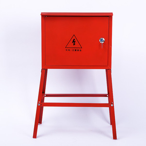 Red Floor <b>Standing</b> Power Distribution Box 380V IP54 Construction Site Outdoor Use - Product Image 1