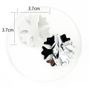 Fiocchi <span class=keywords><strong>di</strong></span> Neve Artificiali da 4cm Direttamente dal Produttore, Decorazioni Natalizie, Coriandoli per Matrimoni e Feste - Product Image 2