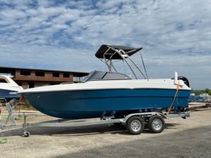 Bateau sportif FPR de 21 pieds, coque en fibre de verre, mini-yacht, design à moteur, prix de gros - Product Image 6